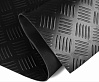 Резиновая рулонная дорожка Rubber Matting 1,2х2 м 3мм черная